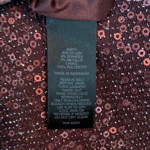 Express Sequin Holiday Dress - Picture 7 of 9